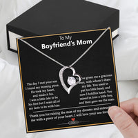 Thumbnail for Boyfriend's Mom Necklace: A Heartfelt Gift for the Woman Who Raised Him