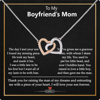 Thumbnail for Boyfriend's Mom Necklace: A Heartfelt Gift for the Woman Who Raised Him