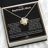 Thumbnail for Boyfriend's Mom Necklace: A Heartfelt Gift for the Woman Who Raised Him