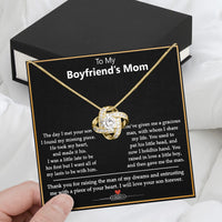 Thumbnail for Boyfriend's Mom Necklace: A Heartfelt Gift for the Woman Who Raised Him