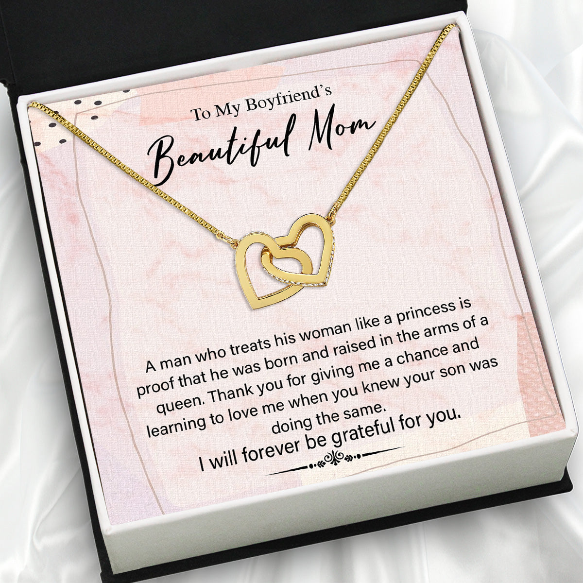 Boyfriend's Mom Necklace: A Heartfelt Gift for the Woman Who Raised Him