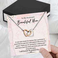 Thumbnail for Boyfriend's Mom Necklace: A Heartfelt Gift for the Woman Who Raised Him