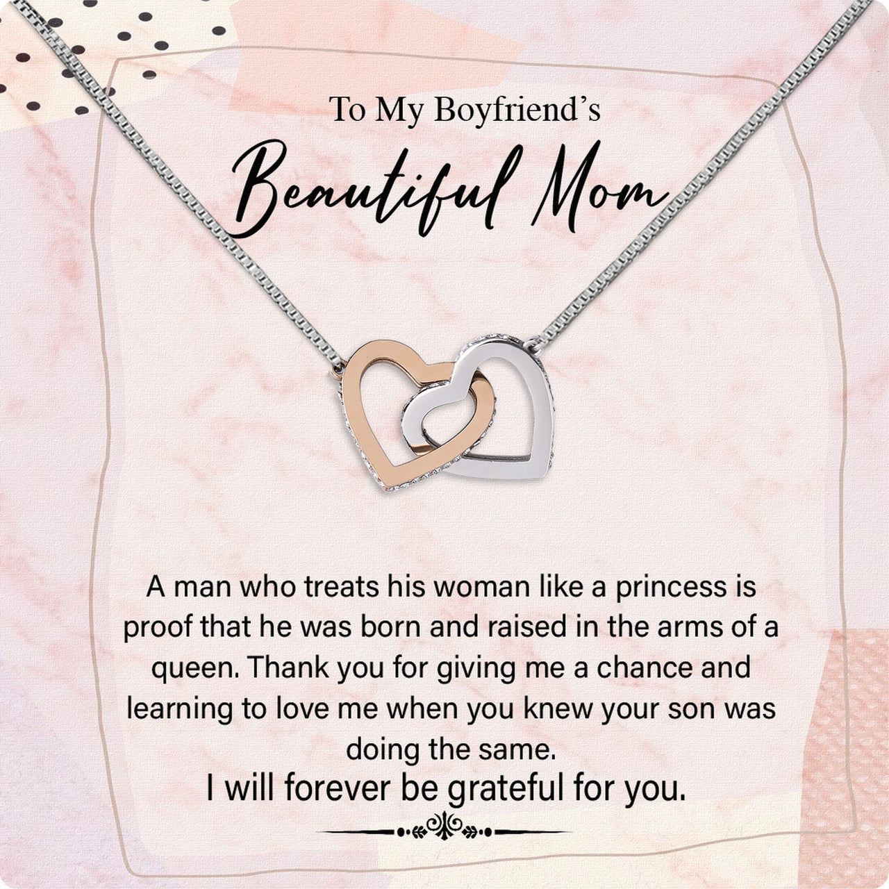 Boyfriend's Mom Necklace: A Heartfelt Gift for the Woman Who Raised Him