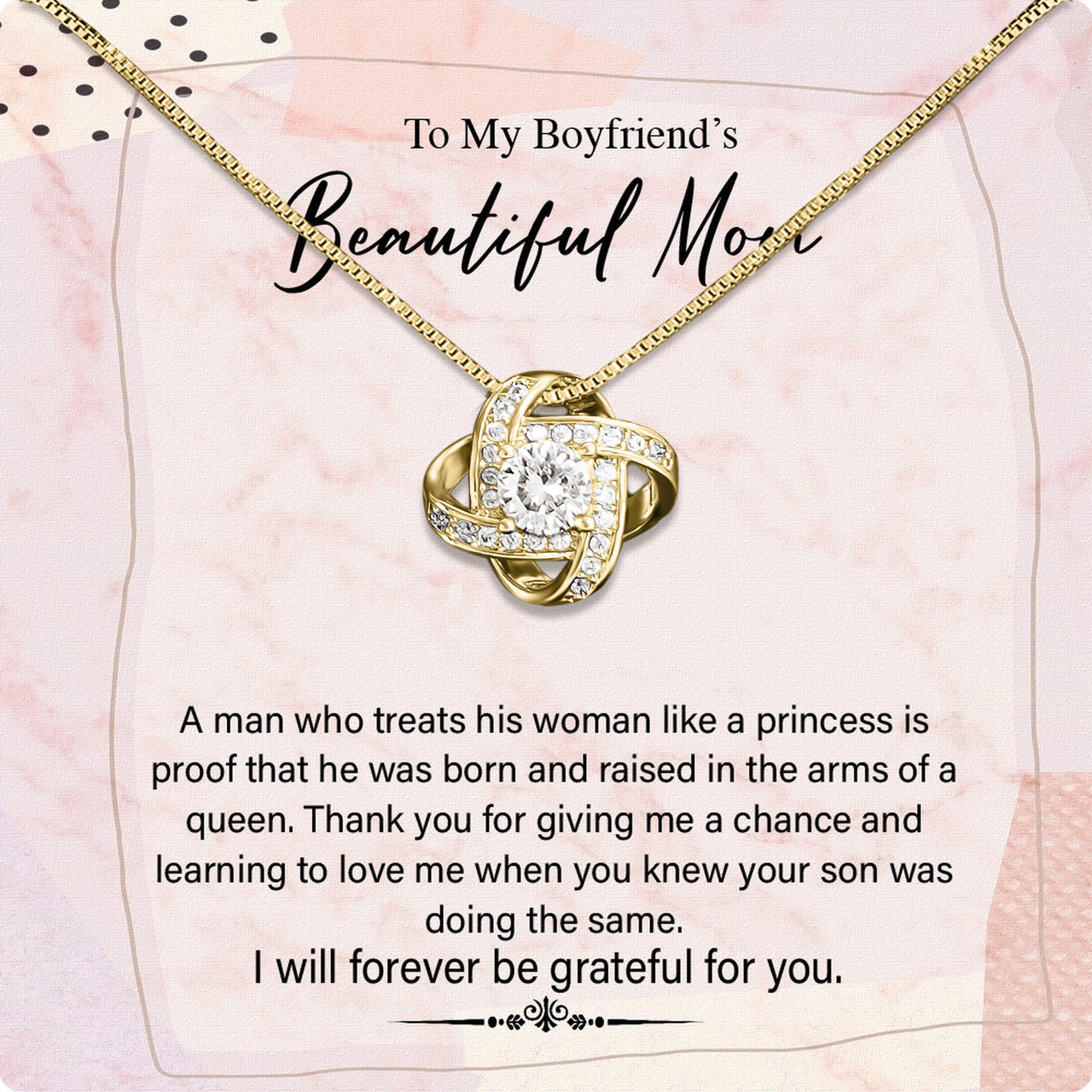 Boyfriend's Mom Necklace: A Heartfelt Gift for the Woman Who Raised Him