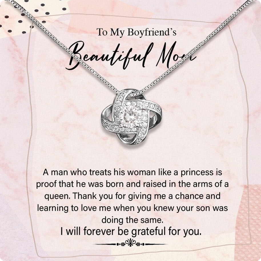 Boyfriend's Mom Necklace: A Heartfelt Gift for the Woman Who Raised Him