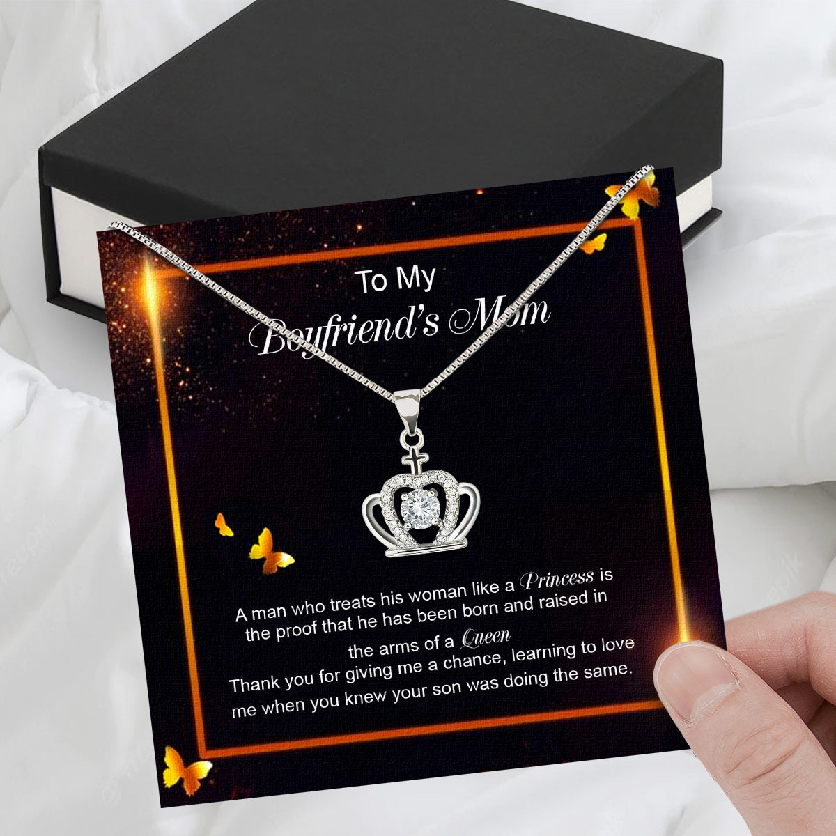 Boyfriend’s Mom Necklace: A Heartfelt Gift for the Woman Who Raised Him