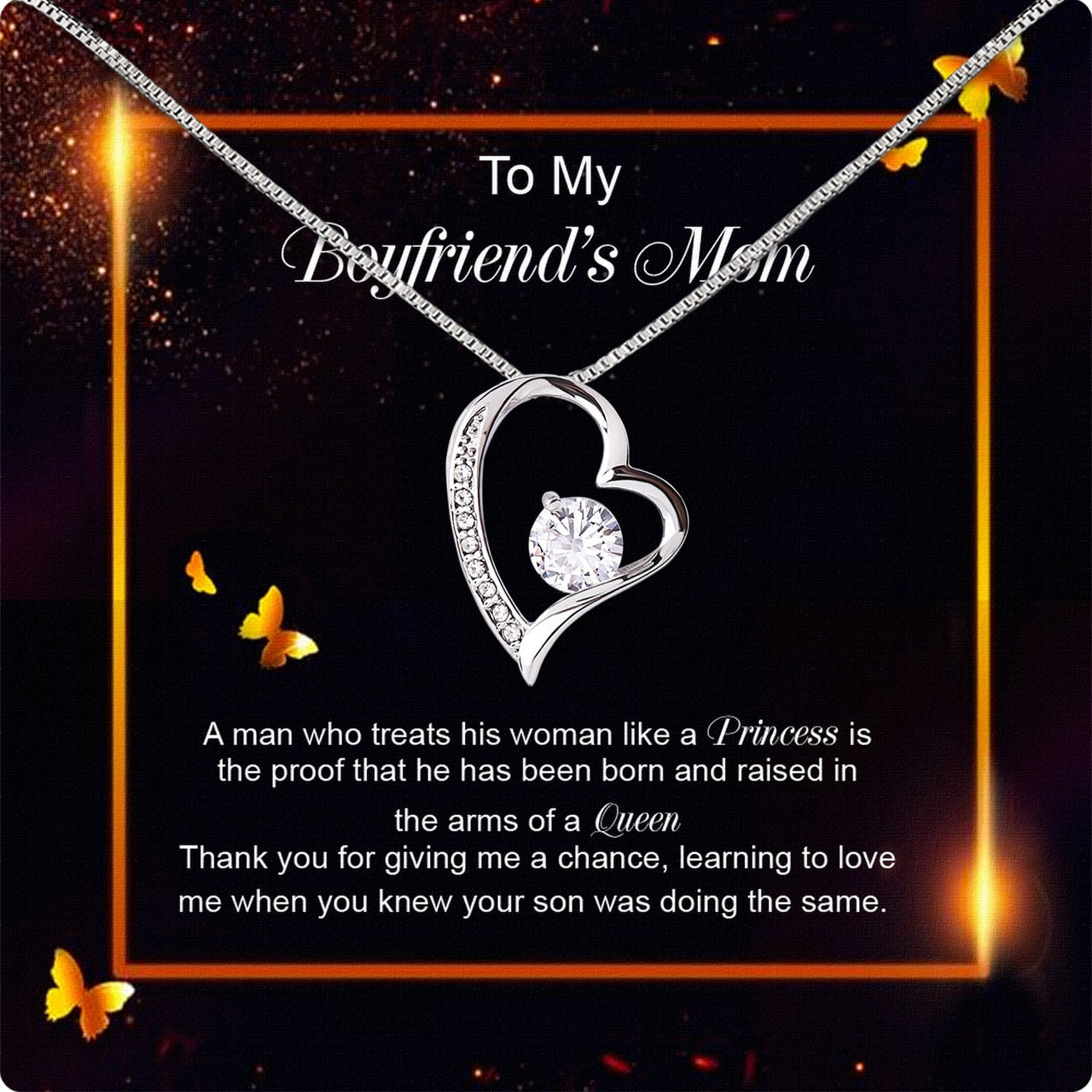 Boyfriend’s Mom Necklace: A Heartfelt Gift for the Woman Who Raised Him