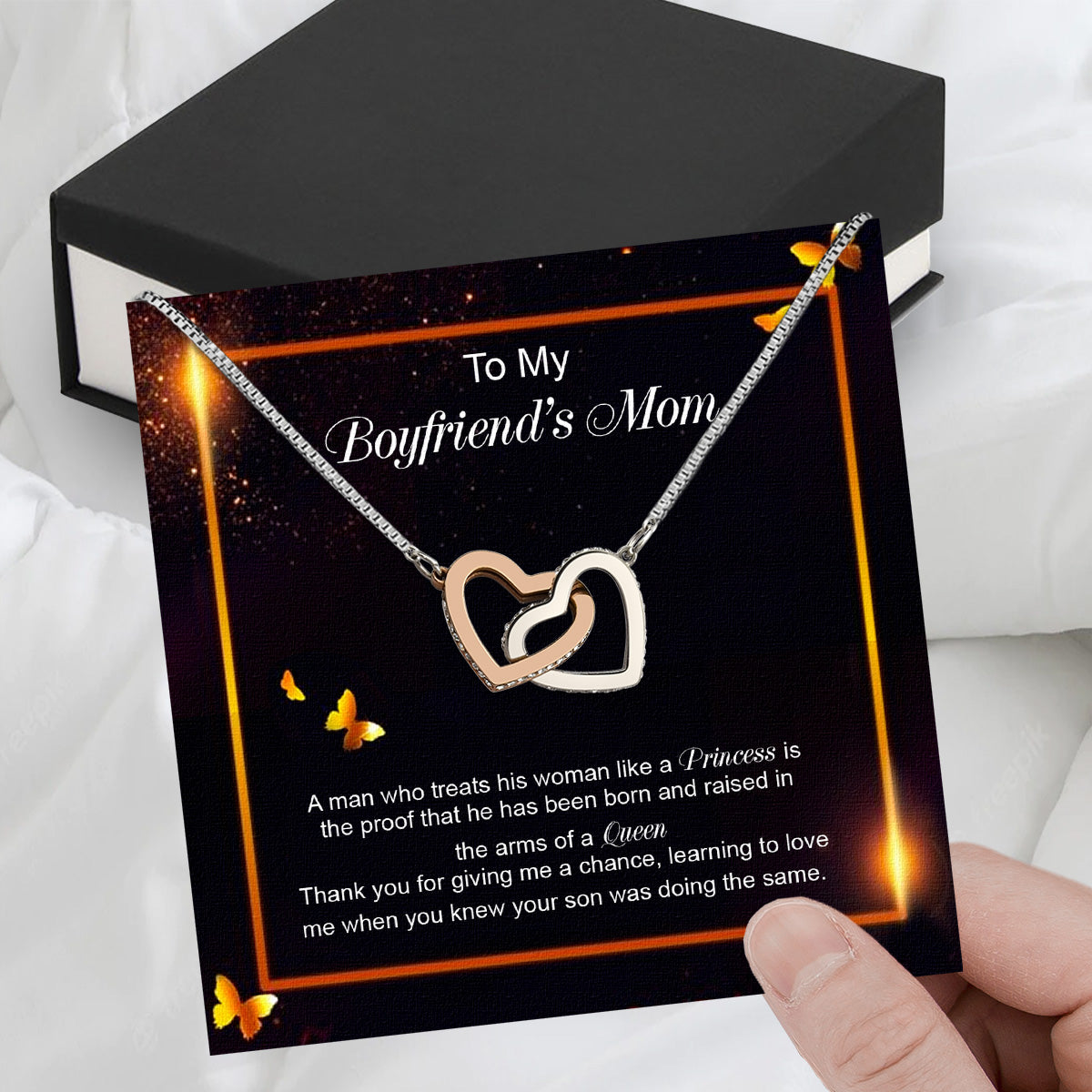 Boyfriend’s Mom Necklace: A Heartfelt Gift for the Woman Who Raised Him