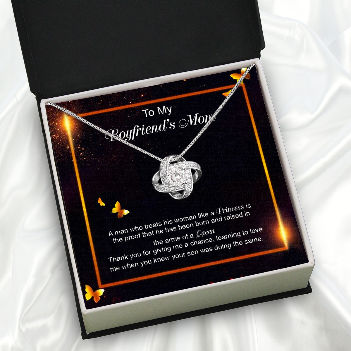 Boyfriend’s Mom Necklace: A Heartfelt Gift for the Woman Who Raised Him