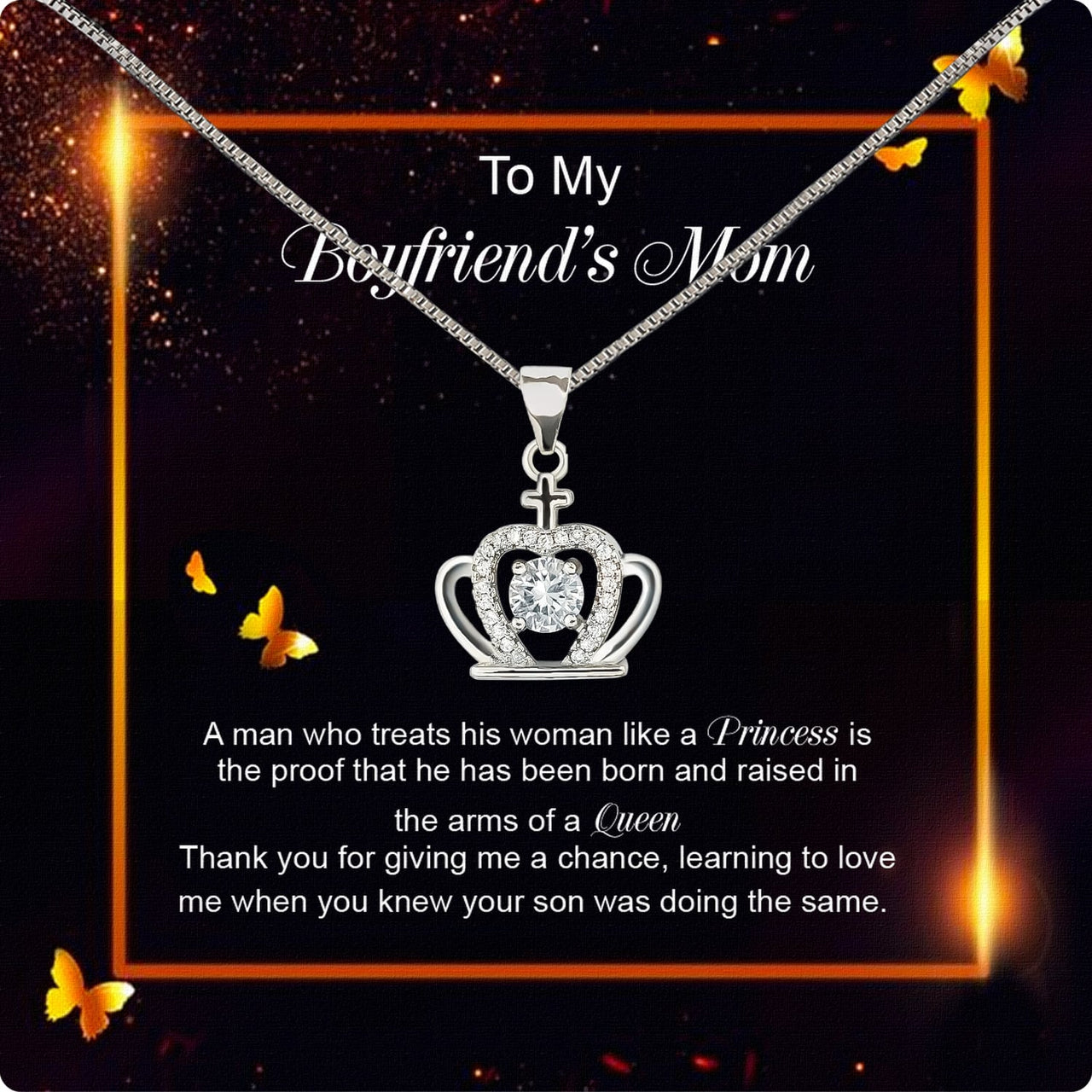 Boyfriend’s Mom Necklace: A Heartfelt Gift for the Woman Who Raised Him