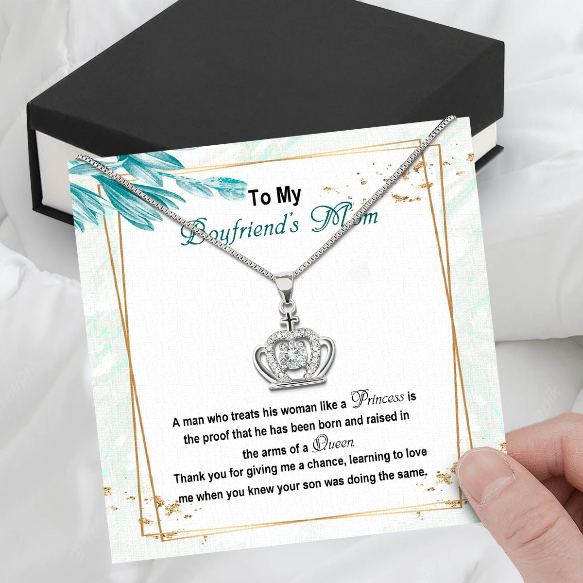 Boyfriend’s Mom Necklace: A Heartfelt Gift for the Woman Who Raised Him