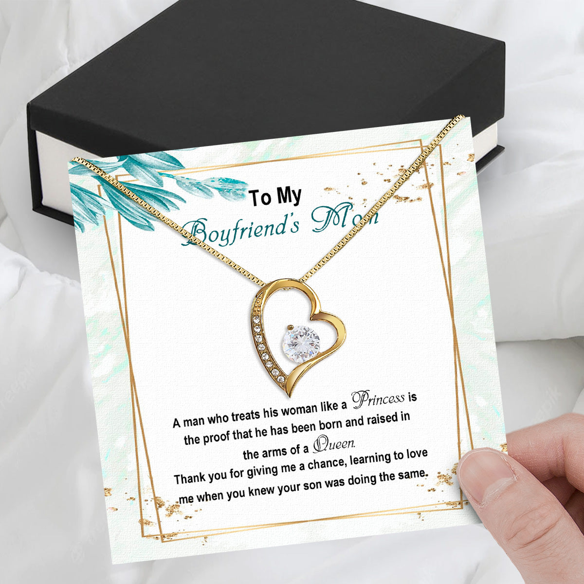 Boyfriend’s Mom Necklace: A Heartfelt Gift for the Woman Who Raised Him