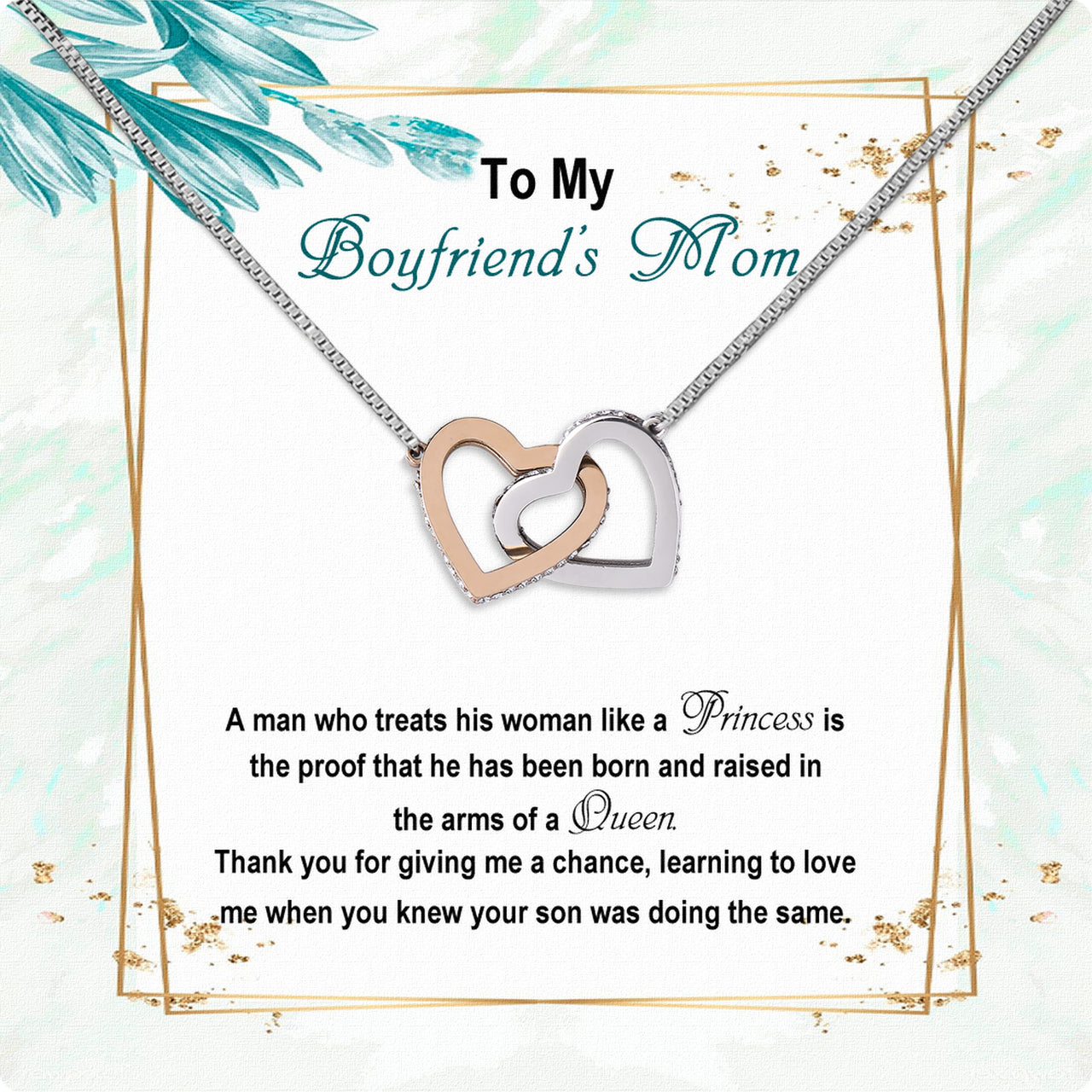 Boyfriend’s Mom Necklace: A Heartfelt Gift for the Woman Who Raised Him