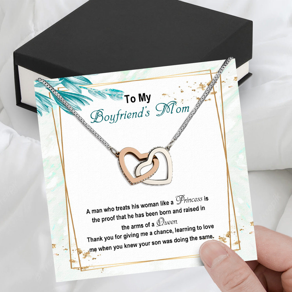 Boyfriend’s Mom Necklace: A Heartfelt Gift for the Woman Who Raised Him