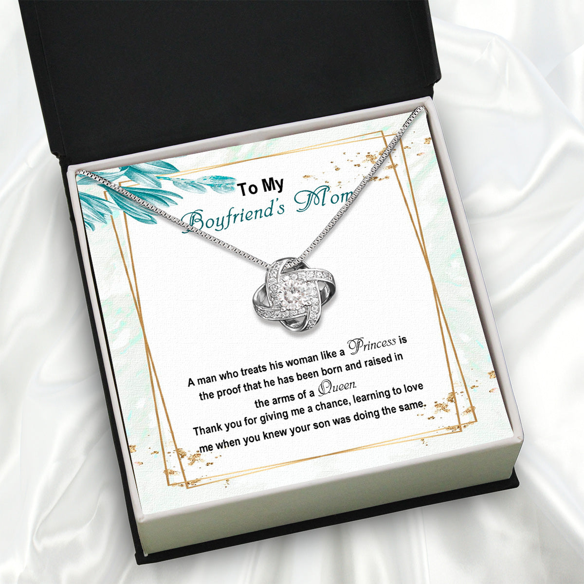 Boyfriend’s Mom Necklace: A Heartfelt Gift for the Woman Who Raised Him