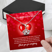 Thumbnail for Boyfriend’s Mom Necklace: A Heartfelt Gift for the Woman Who Raised Him