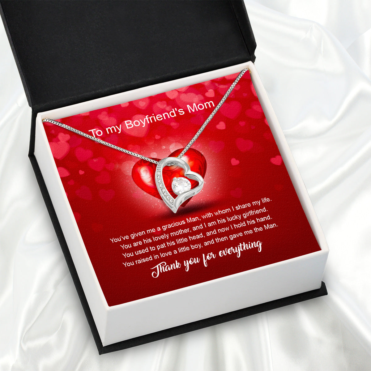 Boyfriend’s Mom Necklace: A Heartfelt Gift for the Woman Who Raised Him