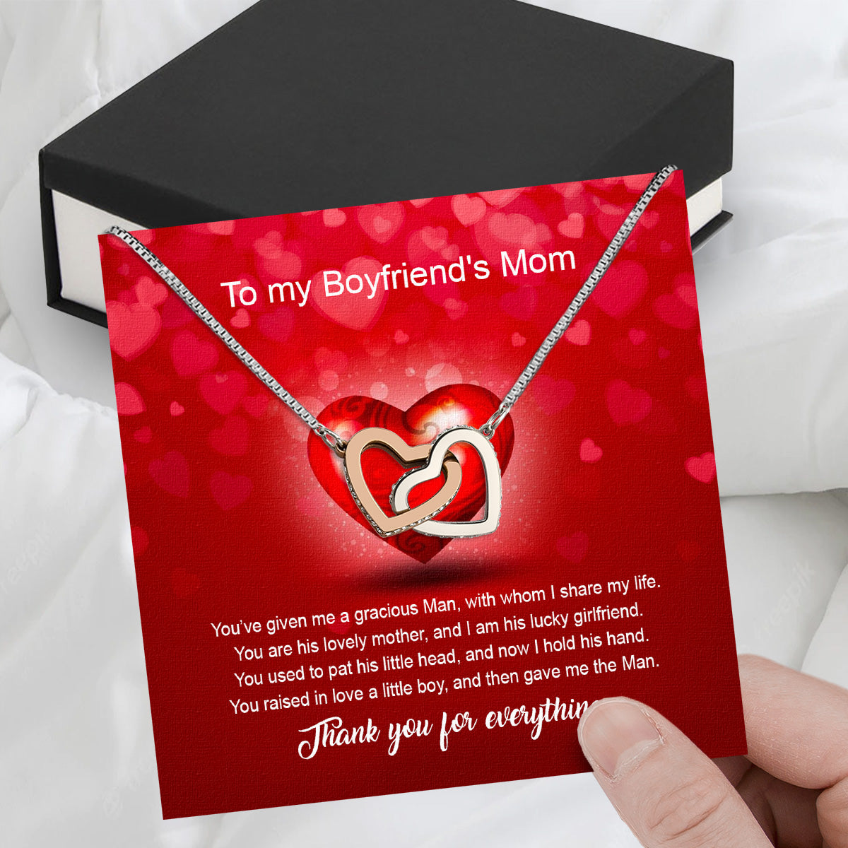 Boyfriend’s Mom Necklace: A Heartfelt Gift for the Woman Who Raised Him