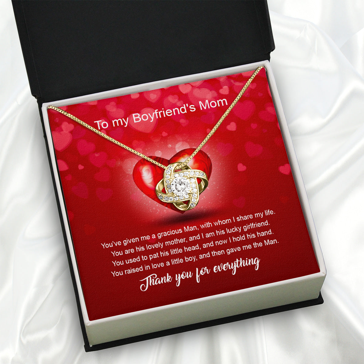 Boyfriend’s Mom Necklace: A Heartfelt Gift for the Woman Who Raised Him