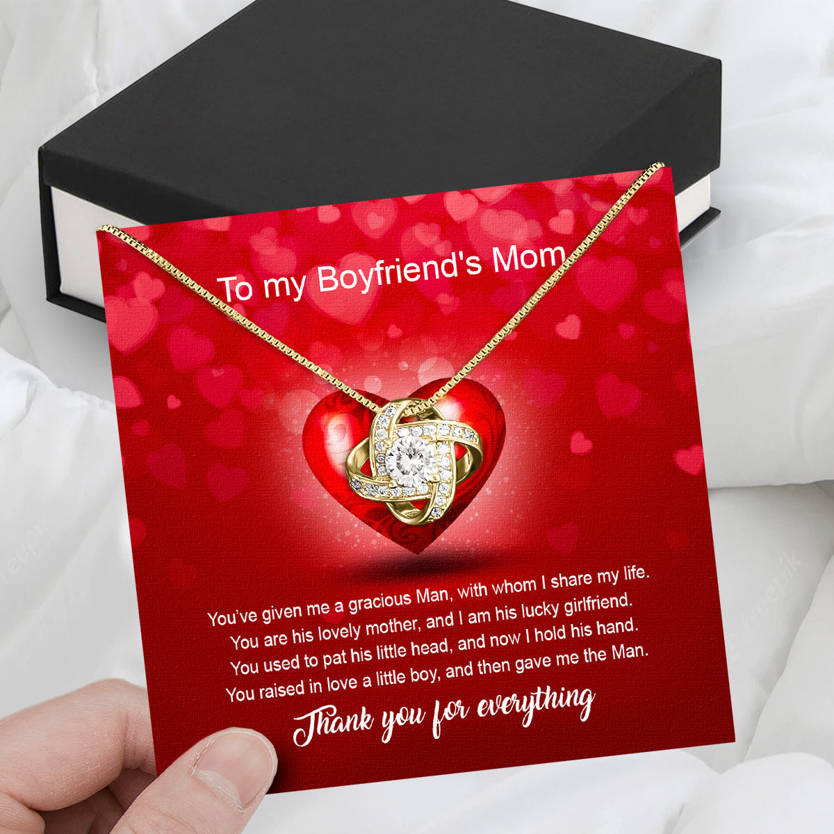 Boyfriend’s Mom Necklace: A Heartfelt Gift for the Woman Who Raised Him