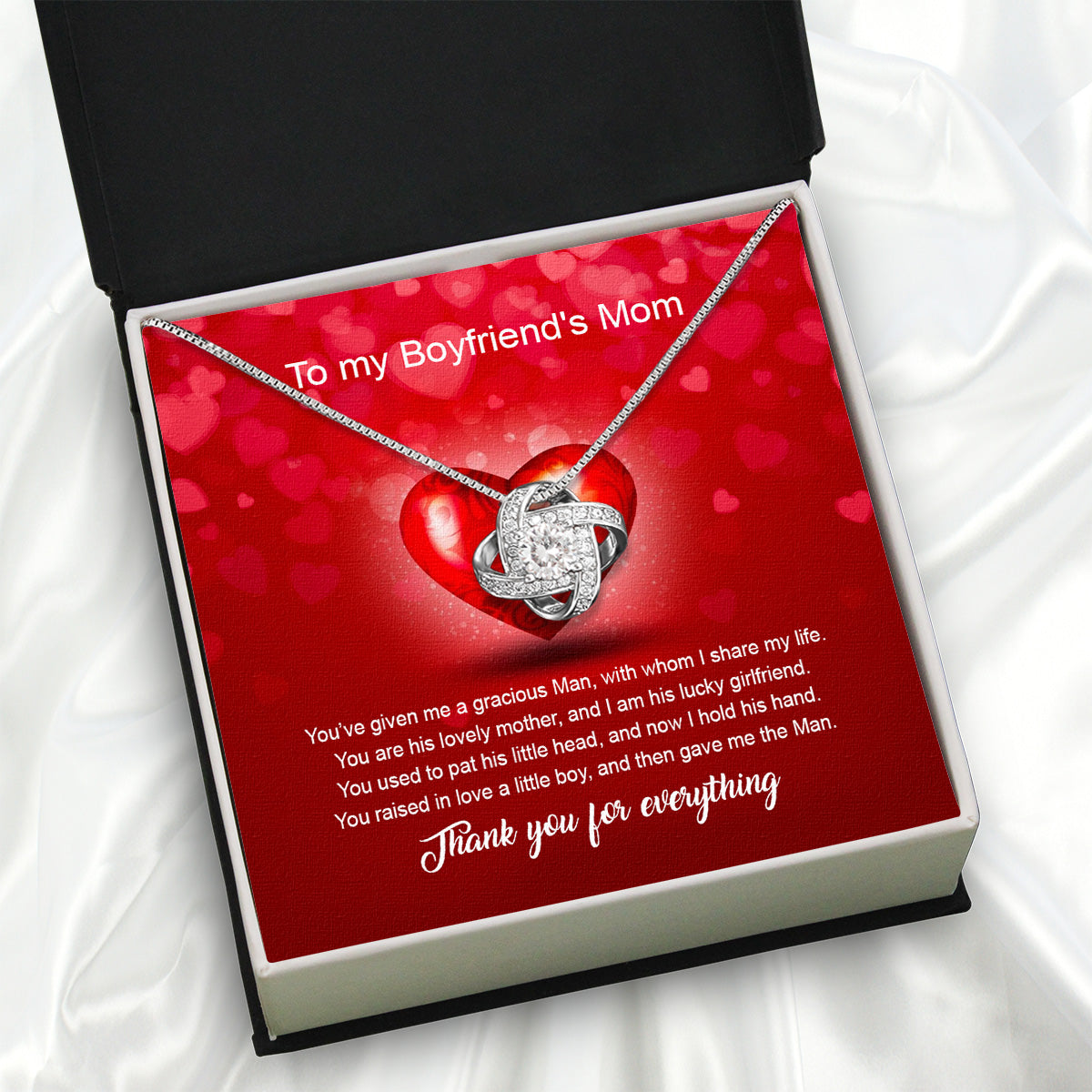 Boyfriend’s Mom Necklace: A Heartfelt Gift for the Woman Who Raised Him