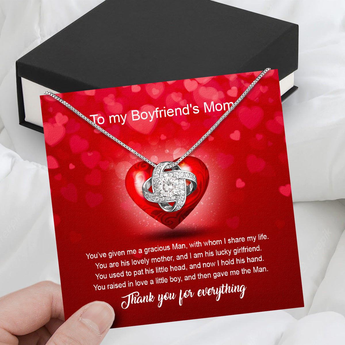 Boyfriend’s Mom Necklace: A Heartfelt Gift for the Woman Who Raised Him