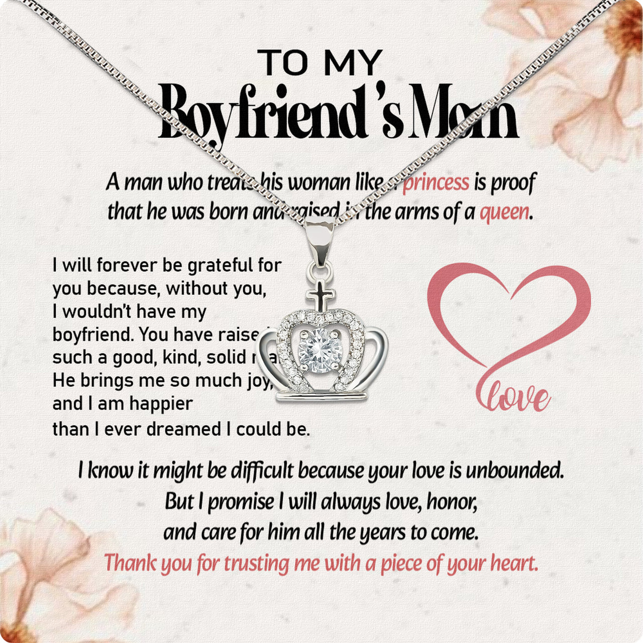 Boyfriend's Mom Necklace: A Heartfelt Gift for the Woman Who Raised Him