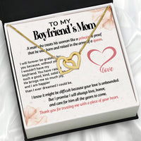 Thumbnail for Boyfriend's Mom Necklace: A Heartfelt Gift for the Woman Who Raised Him