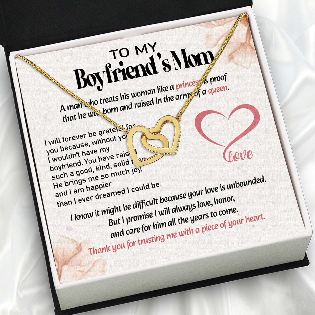 Boyfriend's Mom Necklace: A Heartfelt Gift for the Woman Who Raised Him