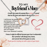 Thumbnail for Boyfriend's Mom Necklace: A Heartfelt Gift for the Woman Who Raised Him