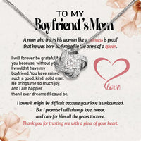 Thumbnail for Boyfriend's Mom Necklace: A Heartfelt Gift for the Woman Who Raised Him