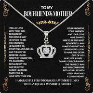 Boyfriend's Mom Necklace: A Heartfelt Gift for the Woman Who Raised Him