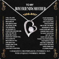 Thumbnail for Boyfriend's Mom Necklace: A Heartfelt Gift for the Woman Who Raised Him