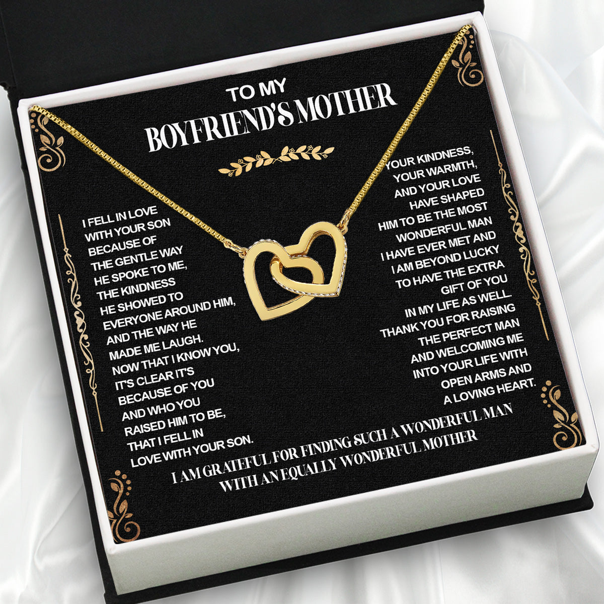 Boyfriend's Mom Necklace: A Heartfelt Gift for the Woman Who Raised Him