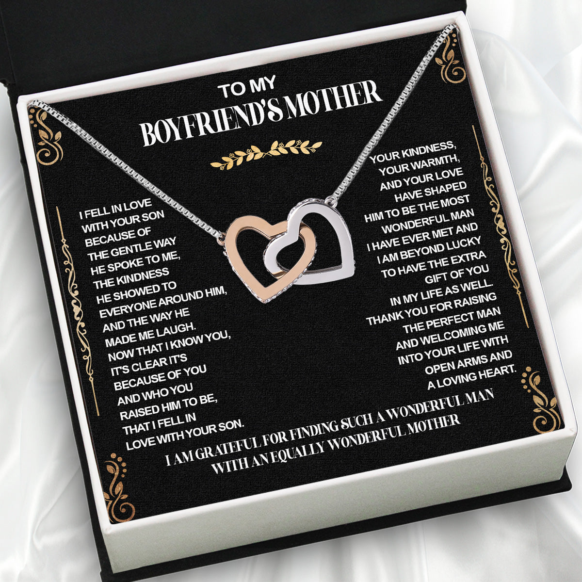 Boyfriend's Mom Necklace: A Heartfelt Gift for the Woman Who Raised Him