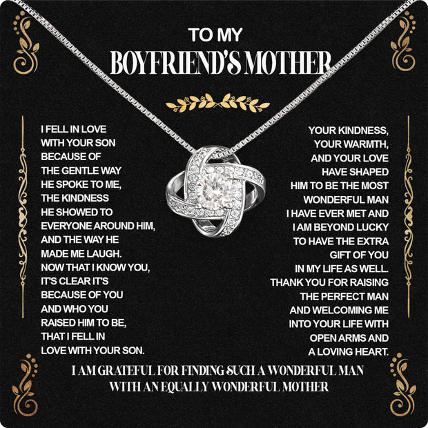 Boyfriend's Mom Necklace: A Heartfelt Gift for the Woman Who Raised Him