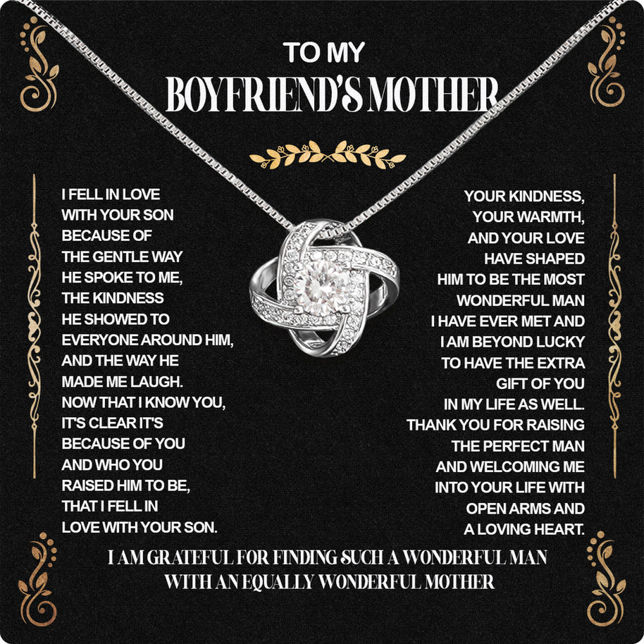 Boyfriend's Mom Necklace: A Heartfelt Gift for the Woman Who Raised Him