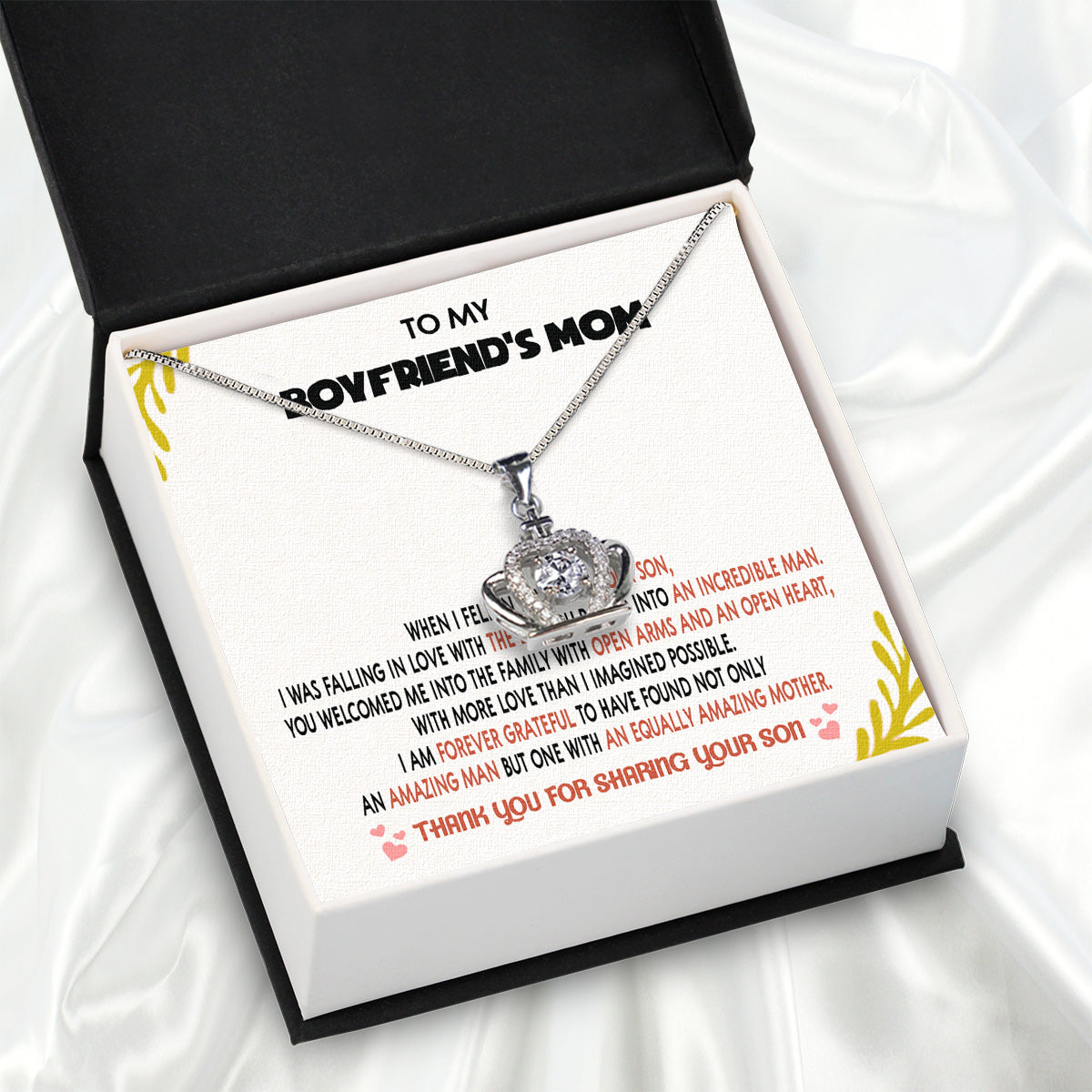 Boyfriend’s Mom Necklace: A Heartfelt Gift for the Woman Who Raised Him