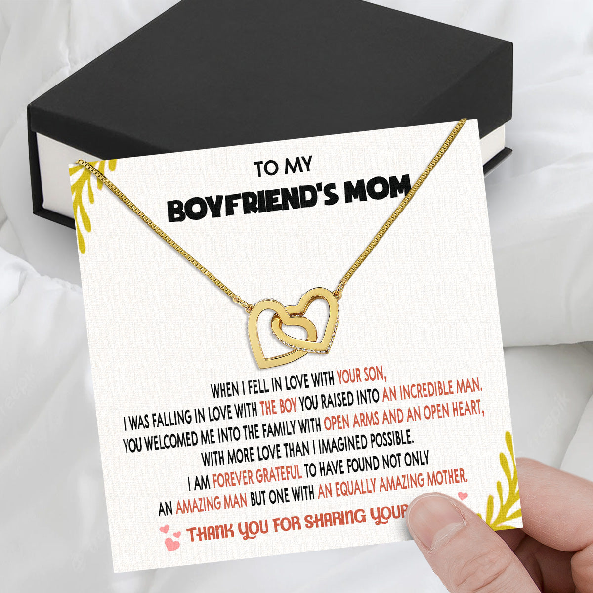 Boyfriend’s Mom Necklace: A Heartfelt Gift for the Woman Who Raised Him