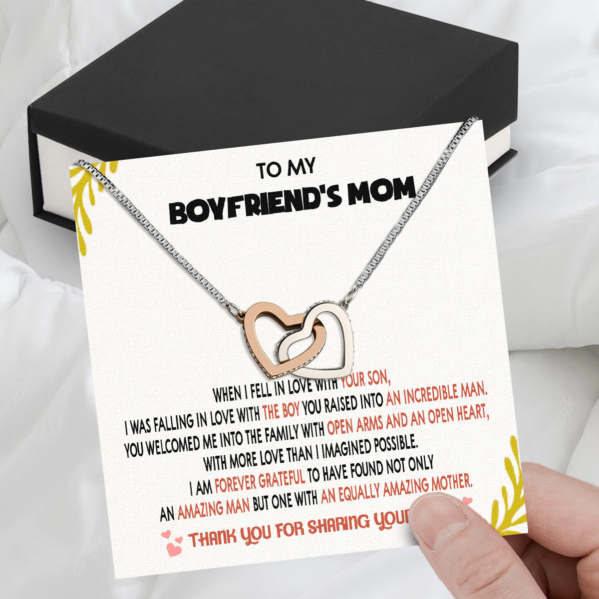 Boyfriend’s Mom Necklace: A Heartfelt Gift for the Woman Who Raised Him