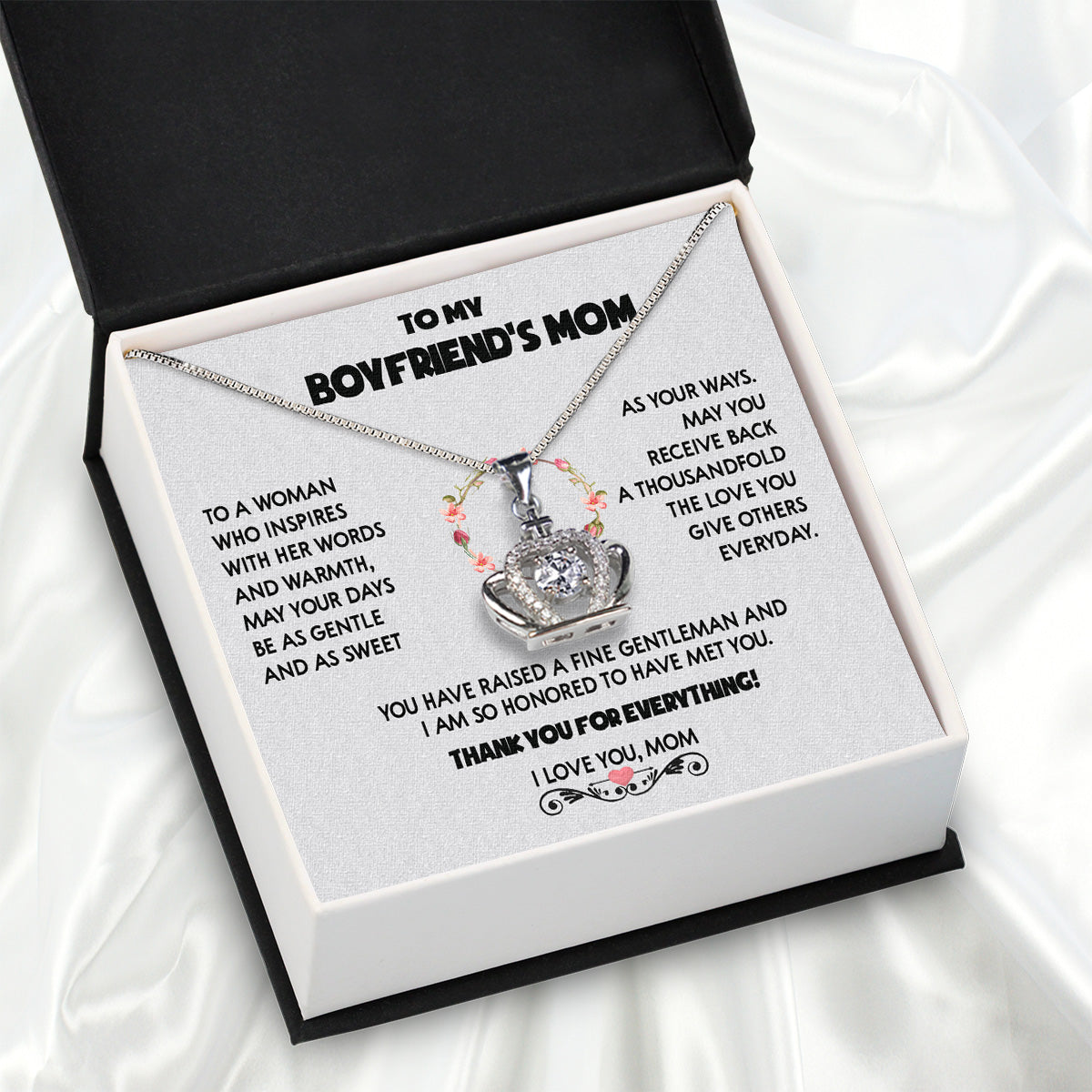 Boyfriend’s Mom Necklace: A Heartfelt Gift for the Woman Who Raised Him