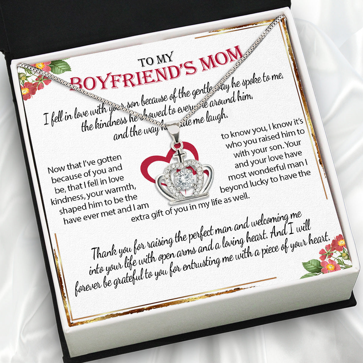 Boyfriend's Mom Necklace: A Heartfelt Gift for the Woman Who Raised Him