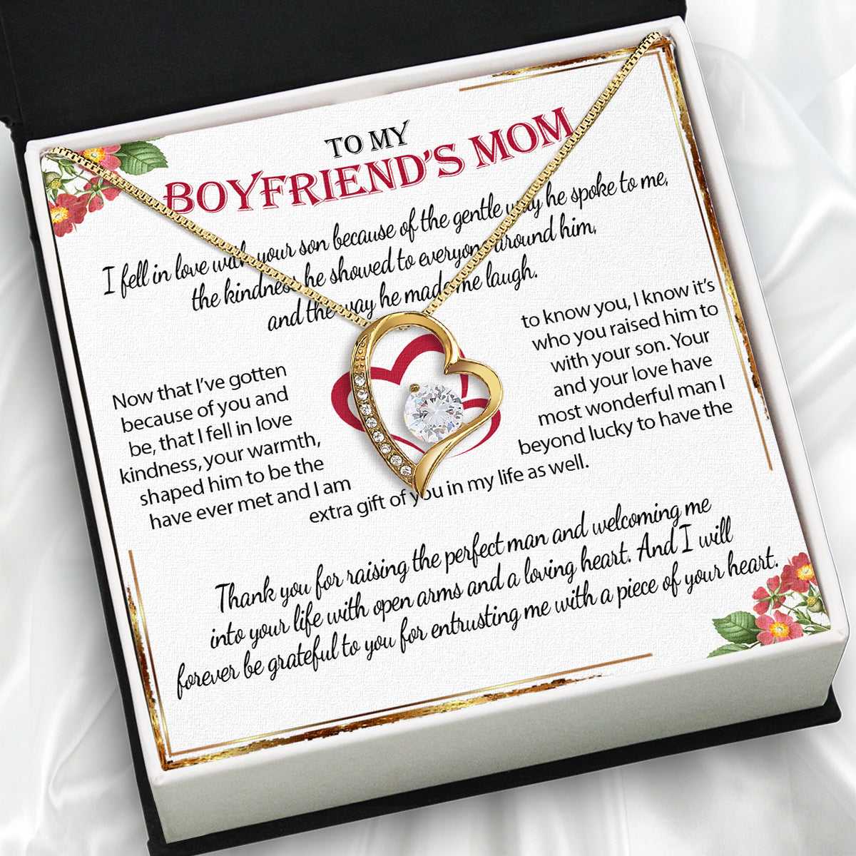 Boyfriend's Mom Necklace: A Heartfelt Gift for the Woman Who Raised Him