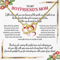 Thumbnail for Boyfriend's Mom Necklace: A Heartfelt Gift for the Woman Who Raised Him