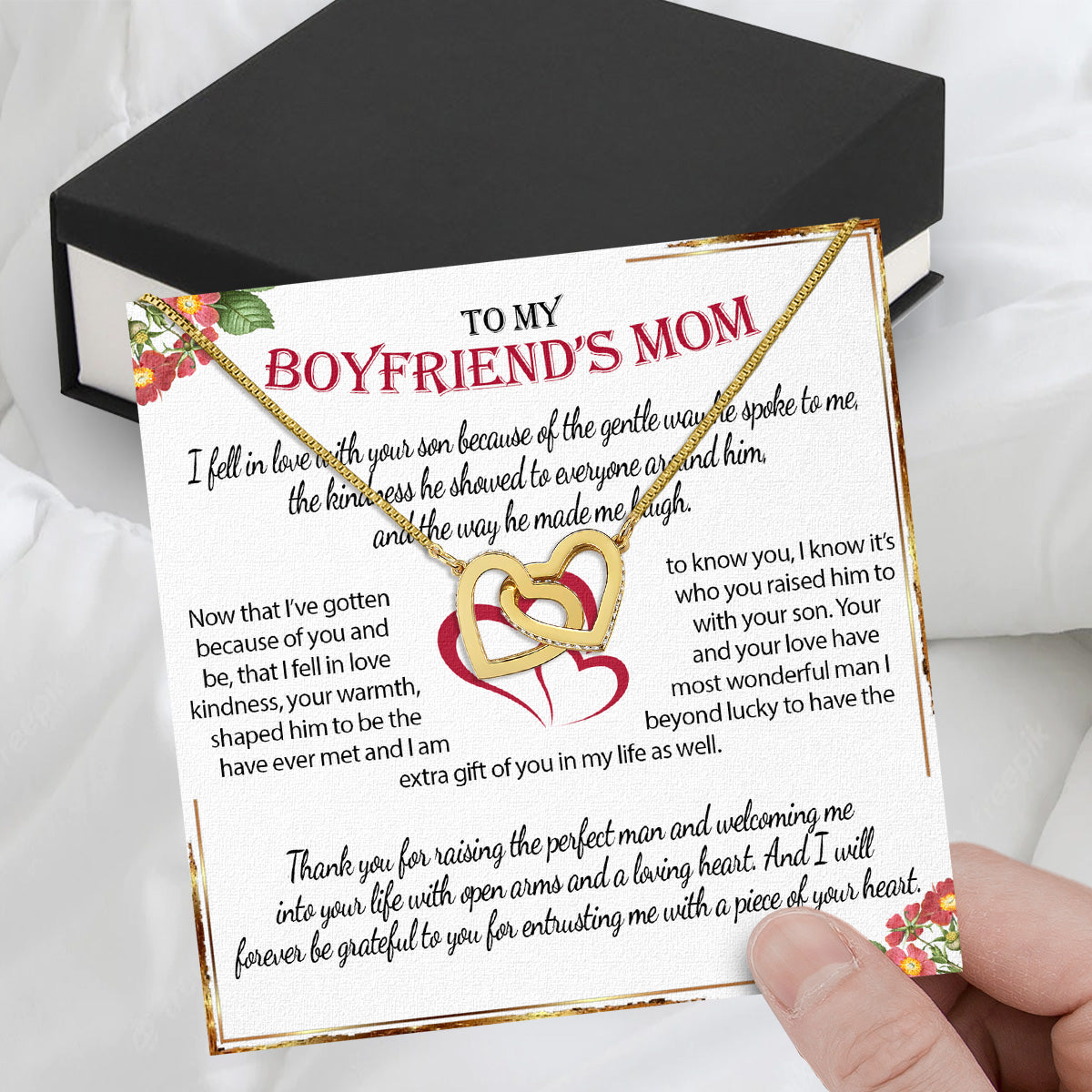 Boyfriend's Mom Necklace: A Heartfelt Gift for the Woman Who Raised Him