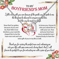 Thumbnail for Boyfriend's Mom Necklace: A Heartfelt Gift for the Woman Who Raised Him