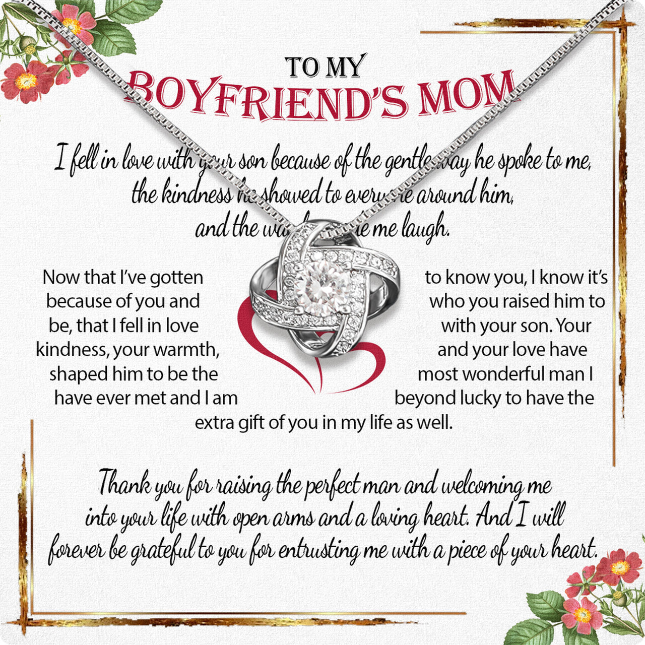 Boyfriend's Mom Necklace: A Heartfelt Gift for the Woman Who Raised Him