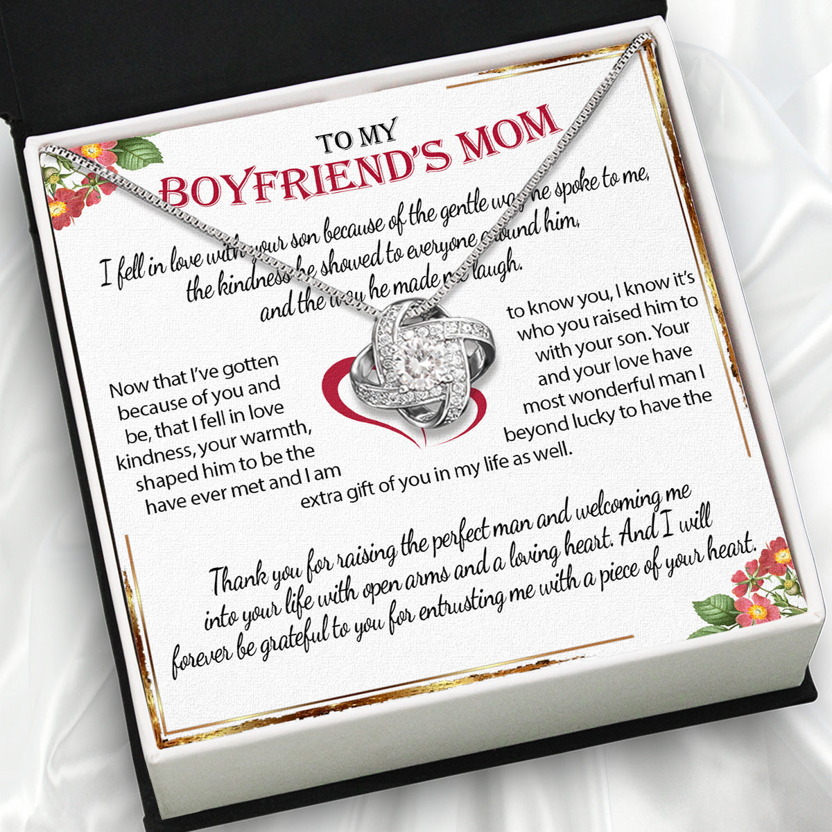 Boyfriend's Mom Necklace: A Heartfelt Gift for the Woman Who Raised Him