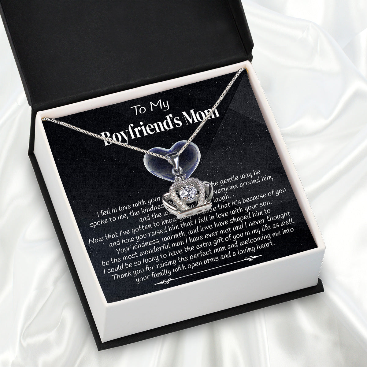 Boyfriend’s Mom Necklace: A Heartfelt Gift for the Woman Who Raised Him