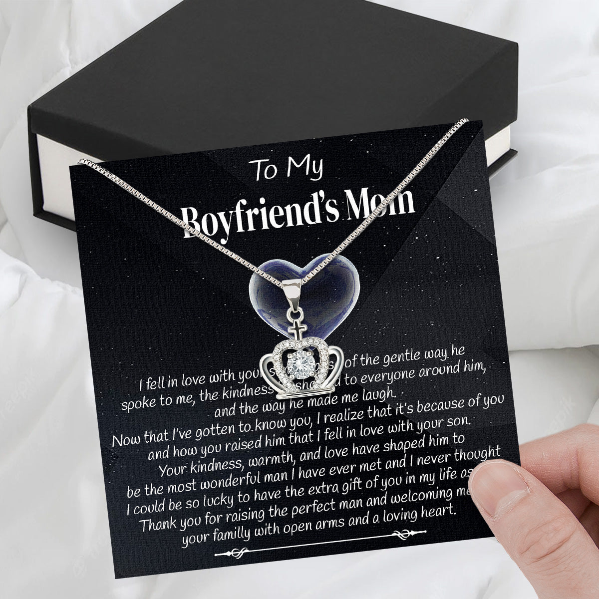 Boyfriend’s Mom Necklace: A Heartfelt Gift for the Woman Who Raised Him